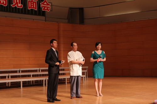 梁晓声先生现场致辞