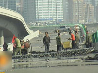 重庆路跨线桥下周通车