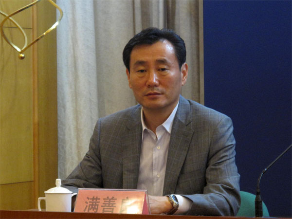中国创新设计文化展暨2013中国工艺美术博览会发布人 满善良