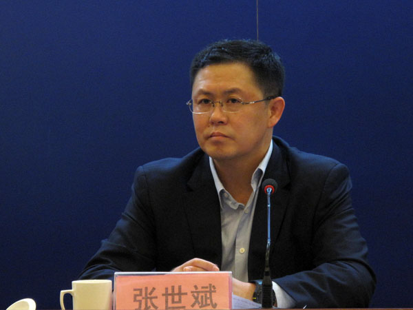 中国创新设计文化展暨2013中国工艺美术博览会发布人 张世斌
