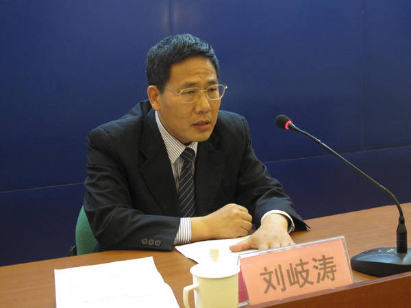 全市高端服务业“十个千万平米工程”建设进展情况发布人 刘岐涛