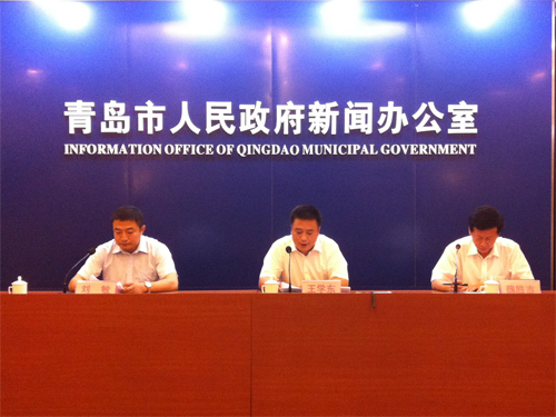 蓝色硅谷核心区规划发展情况和红岛经济区规划情况 现场