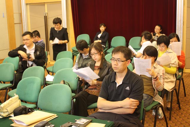 “全市检查井整治行动”新闻发布会媒体记者