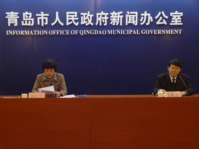 全市2011年社会救助情况和2012春节期间困难群众生活安排发布会现场