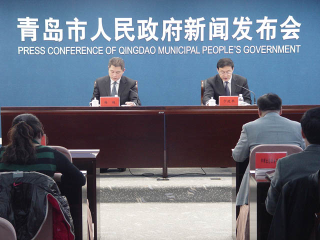 “2011年市办实事完成情况”新闻发布会发布会现场