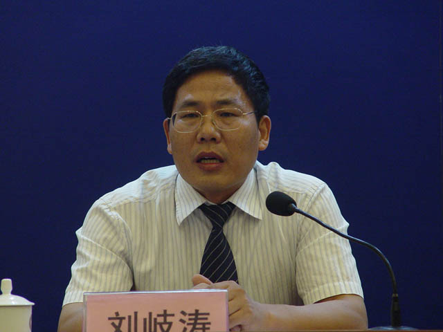 “我市促进服务业跨越发展的有关工作”新闻发布会 刘岐涛