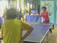 社区公益计划：乒乓大赛火爆开场