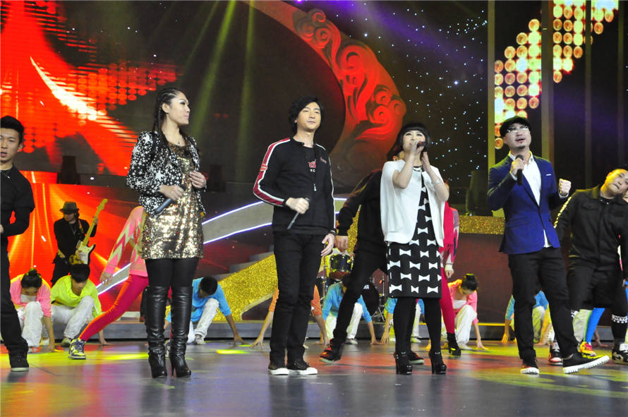 2014青岛电视台春晚精彩录制现场