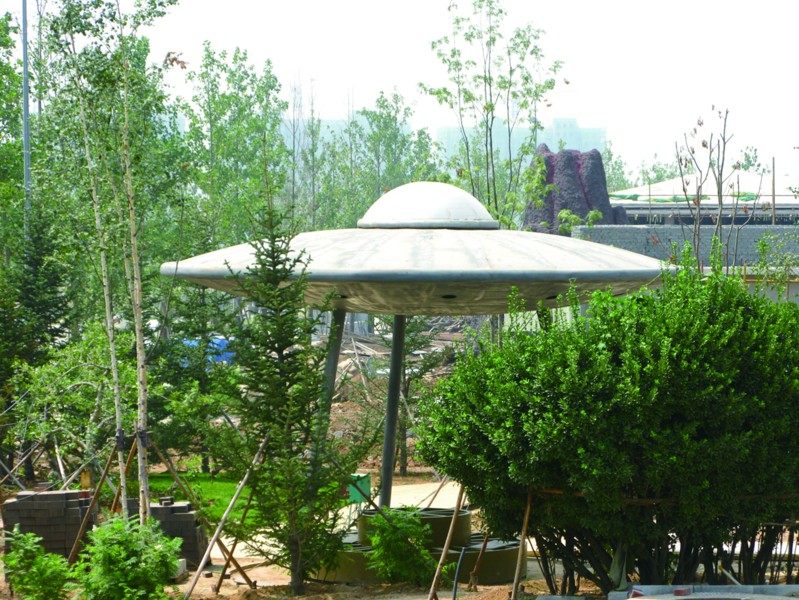 万国园艺来青争“艳”(组图)