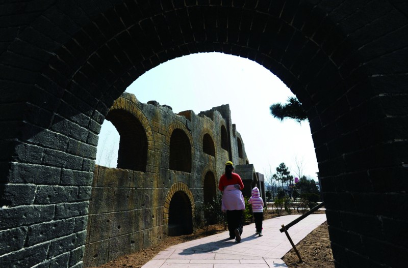 万国园艺来青争“艳”(组图)