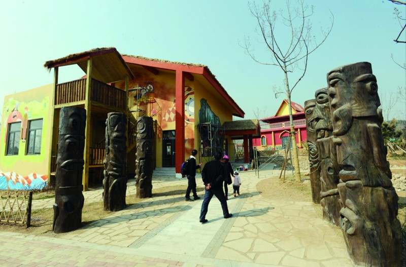 万国园艺来青争“艳”(组图)