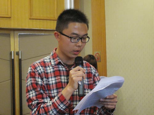 记者提问