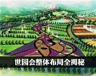 揭秘世园会整体功能布局 