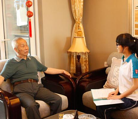 采访首位清华学子杜启勋先生