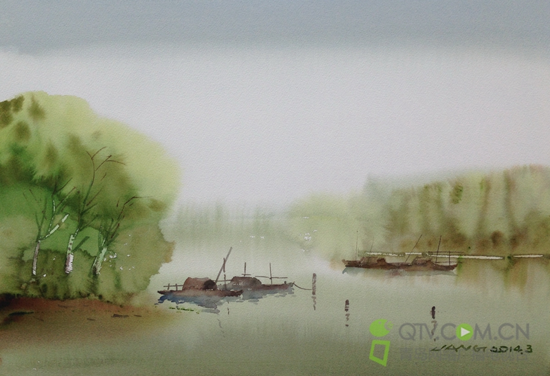 梁修熙 彩“话”青岛 