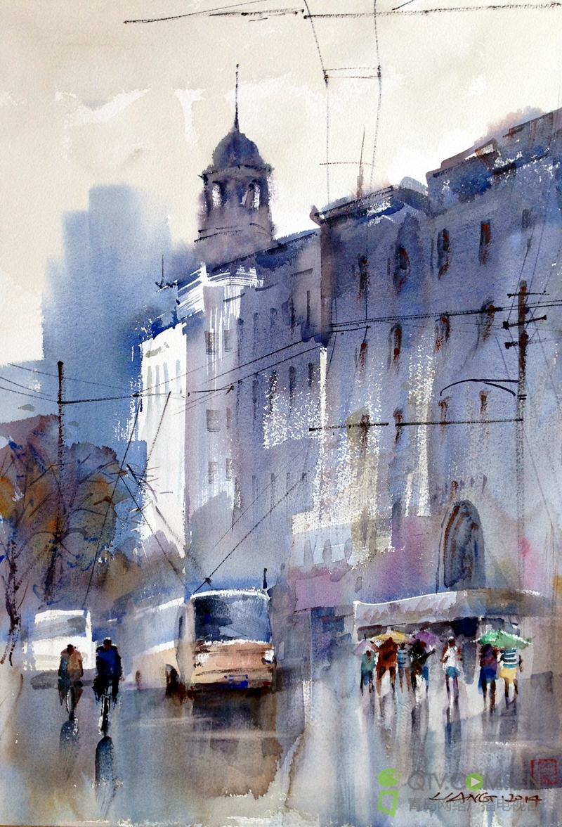 梁修熙 彩“话”青岛 