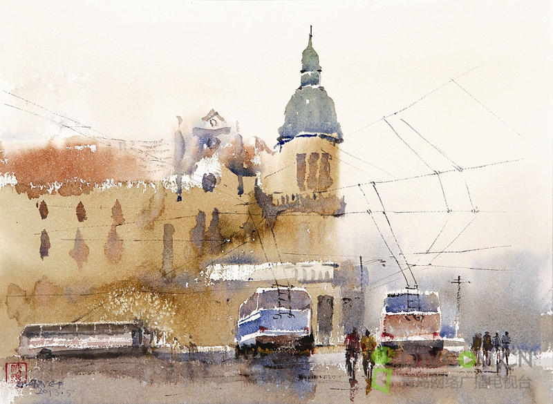 梁修熙 彩“话”青岛 