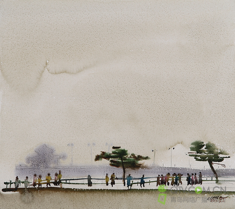 梁修熙 彩“话”青岛 