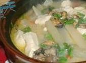 海虹萝卜豆腐汤
