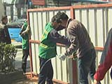 市北城管加班采取行动 治理人民路桥底乱象