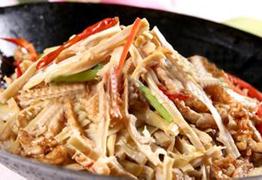 绝对美味：清香脆嫩的崂山笋脂渣