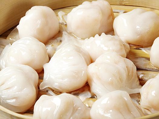 鲜美脆嫩的水晶虾饺皇