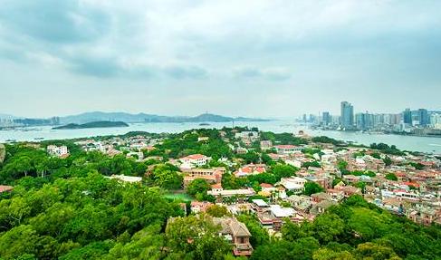 闽南厦门 海中之城城中存海