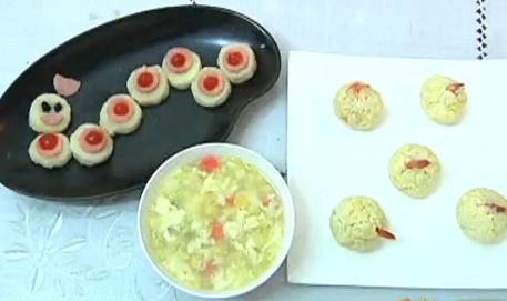 绝对美味：30元做出毛毛虫卡通餐