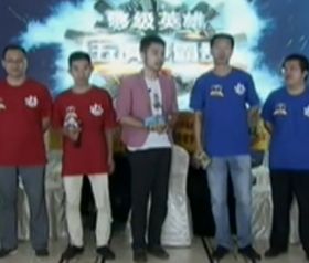 第一局：枣庄队2：0临沂队 拔得头筹