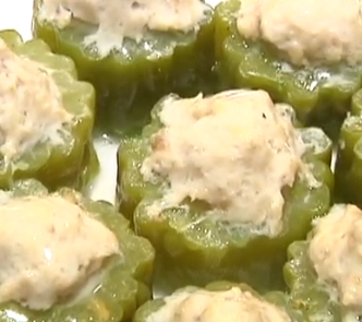绝对美味：糖尿病——苦瓜酿鱼胶