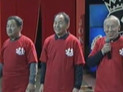 第一局：旭洪升队2：0勇往直前队
