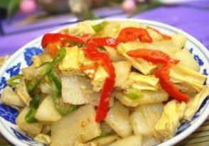 绝对美味：御寒菜 山药爆腐竹