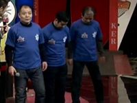第一局：马扎子队0：2快乐老兵队