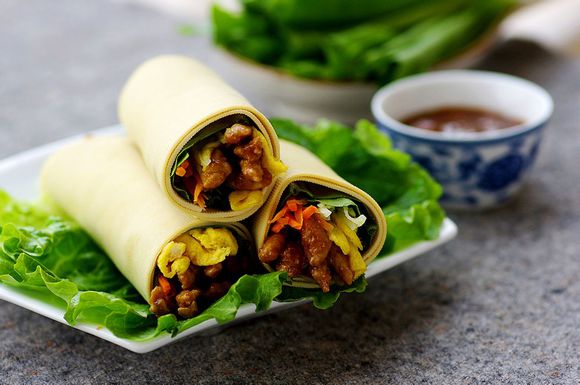 绝对美味：鲜蔬豆皮卷