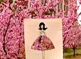 春暖花开 “花姑娘”穿花衣