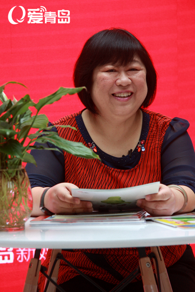 海峡两岸儿童文学家青岛拍大片 - 海峡两岸儿童