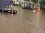 突降大暴雨 平度部分地区积水近一米