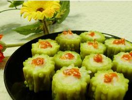 绝对美味：虾仁瓤凉瓜