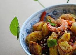 绝对美味：开学餐之虾仁配牛肉