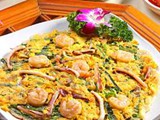 绝对美味：韩式海鲜葱饼