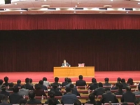 省委宣讲团来青宣讲党的十八届六中全会精神