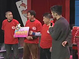 第一局：三足鼎队4：0开盘制胜队