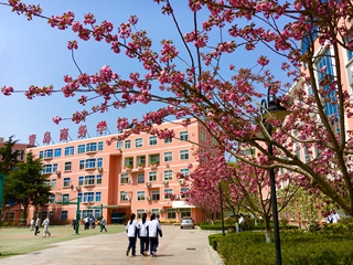 校园直击！刘鹏照实地调研青岛商务学校办学情况