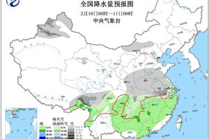 冷冷冷！中东部有大范围雨雪 南方多阴雨天气