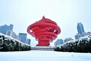 猪年喜迎第一场瑞雪 正月青岛再现童话世界