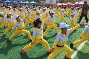 享受运动 青岛市实验小学推进