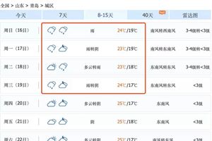 8级风+最高温29℃！岛城迎来大变天，更难过的是下周天气