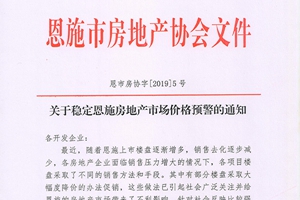 房地产协会发“红头文件”不让房价猛降？会长回应：自律性号召