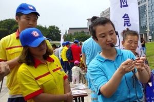 2019年青岛市“安全宣传咨询日”启动 高清大图带你体验现场