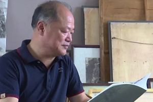胶州“守”艺人李志强指墨画：指尖上的墨韵淋漓